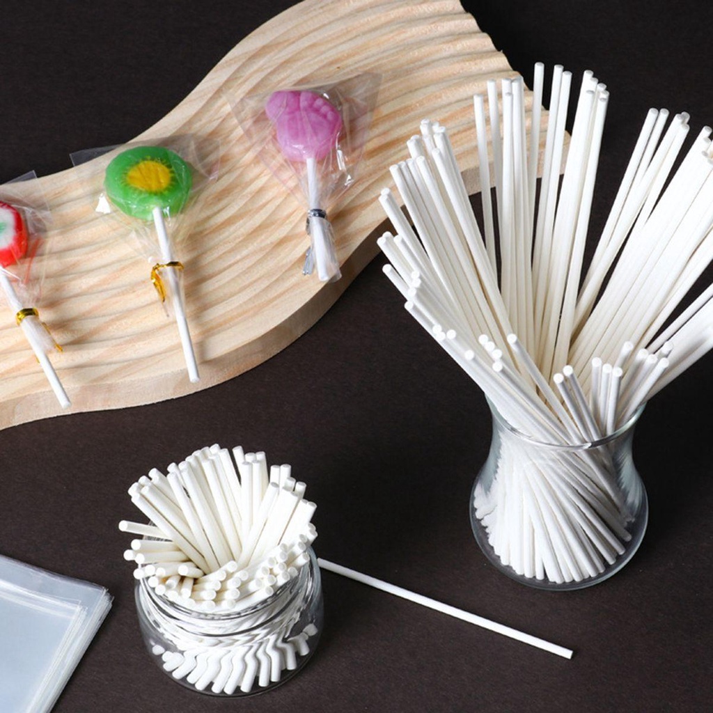 Que Kẹo Mút DIY Màu Trắng Để Làm Kẹo Mút