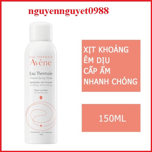 Xịt khoáng Avene Chính Hãng 150ml - 300ml ( Có Video Thật )