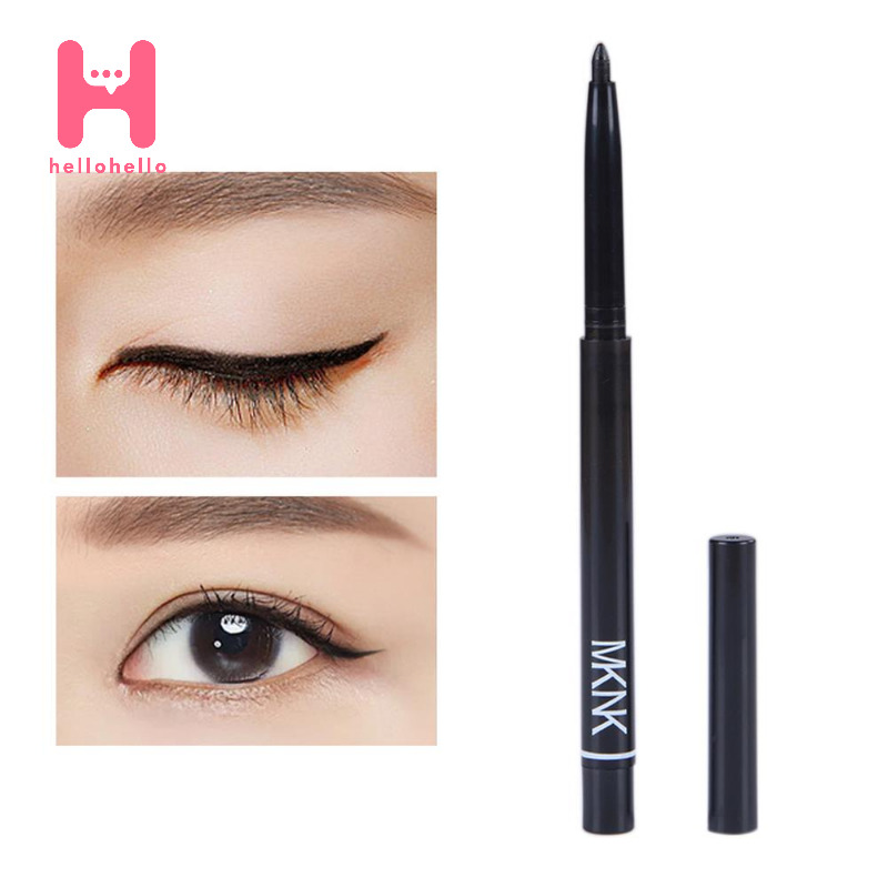 (Hàng Mới Về) Bút Chì Kẻ Lông Mày Màu Đen Xoay Tự Động Kháng Nước Không Nhòe Lâu Trôi