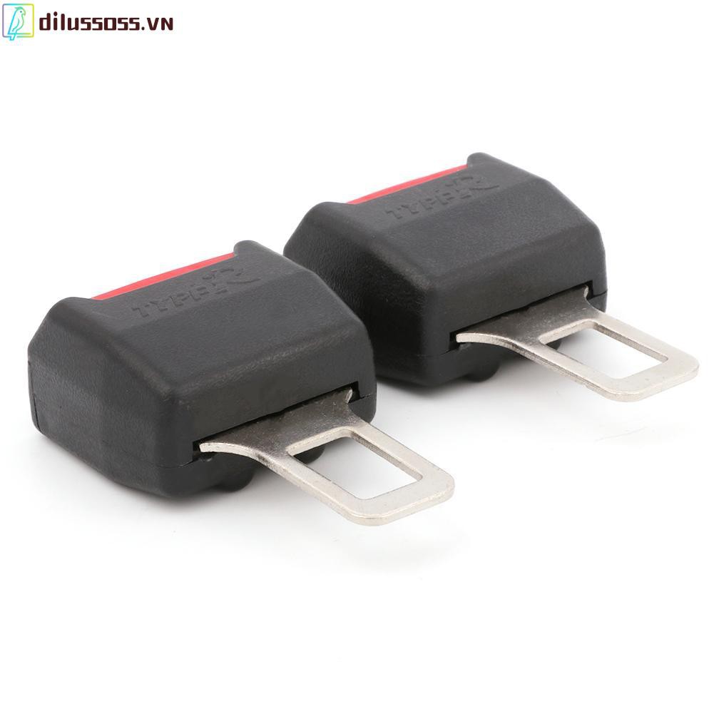 Set 2 khóa cài dây đai an toàn phổ biến cho xe hơi