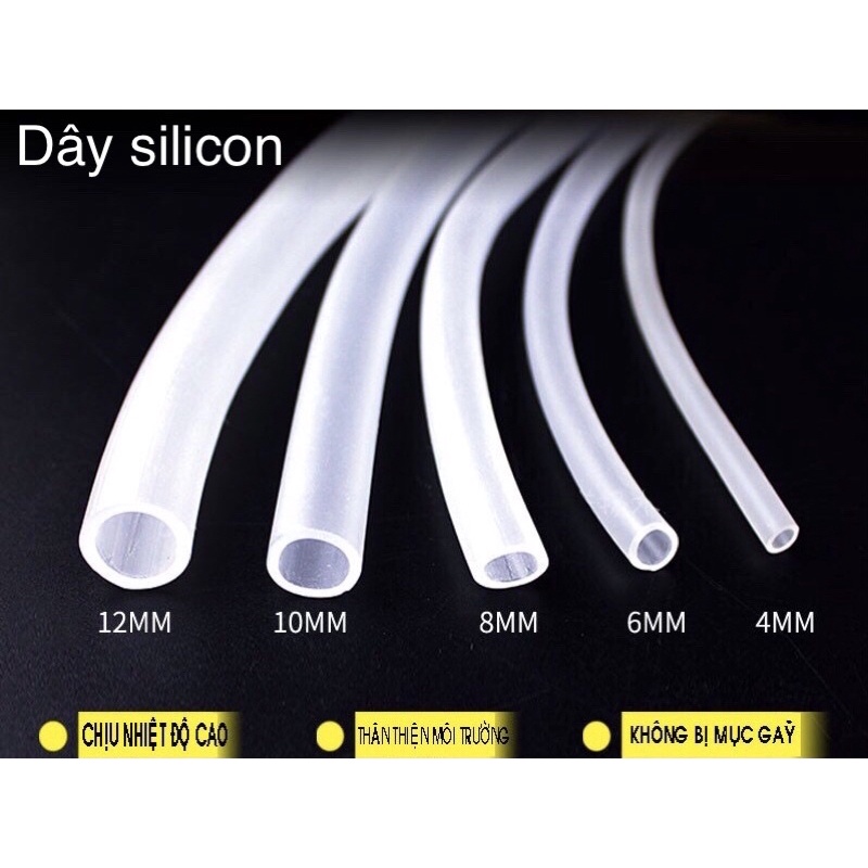 Ống silicon mềm Fi10