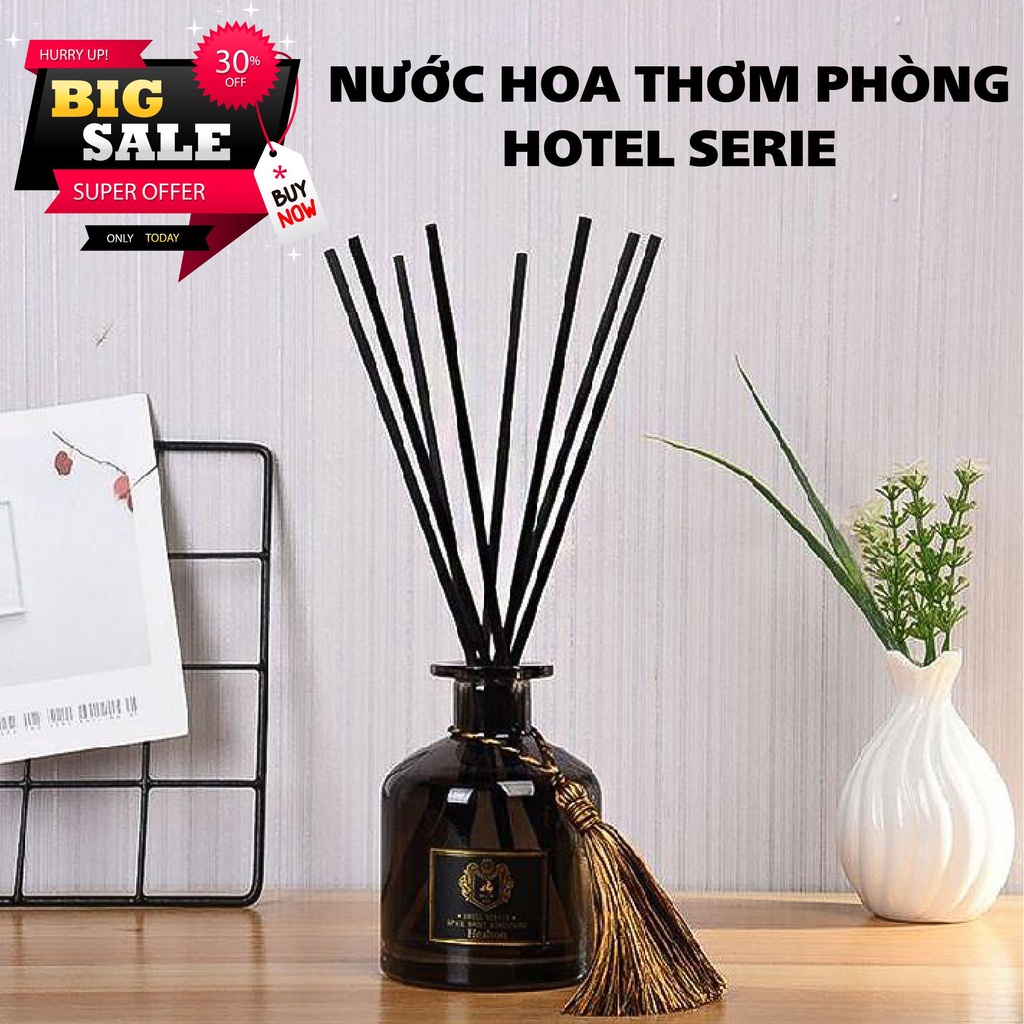 Hoa tinh dầu tự khuếch tán hoa đê phòng tinh dầu thơm HOTTEL, phòng khách