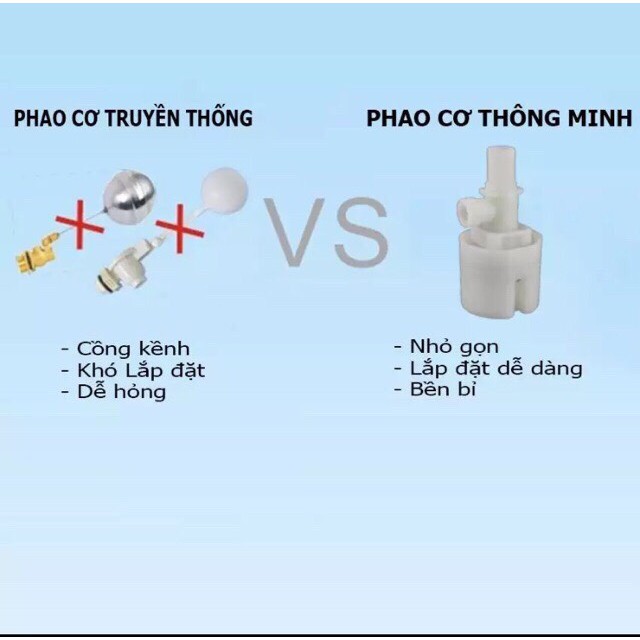 Van phao cơ thông minh thế hệ mới SUNNIBANK ren 21