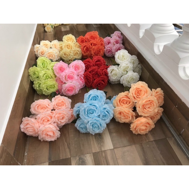 Cụm Hồng 9 bông