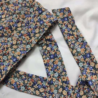 [Code FAGREEN245 10% off up to 30K for 99K] Korean Style Flower Texture Chiffon Armpit Tops*Nanjr