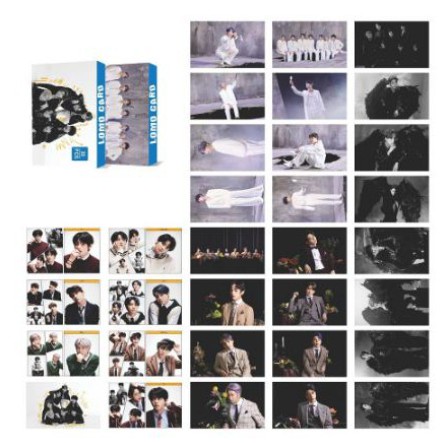 Lomo BTS nhóm nhiều mẫu 1 hộp 30 tấm