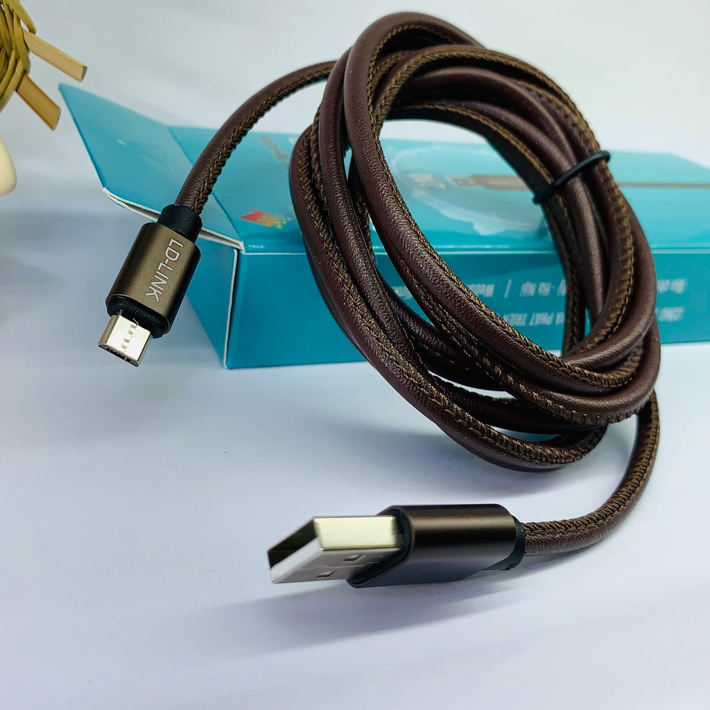 Dây cáp sạc chân micro chính hãng Ldlink siêu xịn, bảo hành 3 năm, lỗi 1 đổi 1 không cần lí do