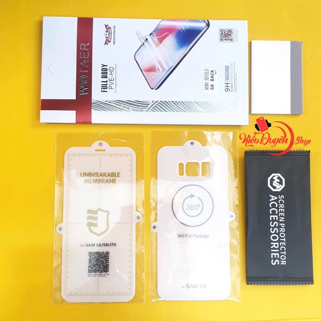 Bộ 2 miếng dán PPF cho Samsung Galaxy Note 9,Note 8,S10,S10e,S10 plus,S9 plus,S9,S8 plus,S8