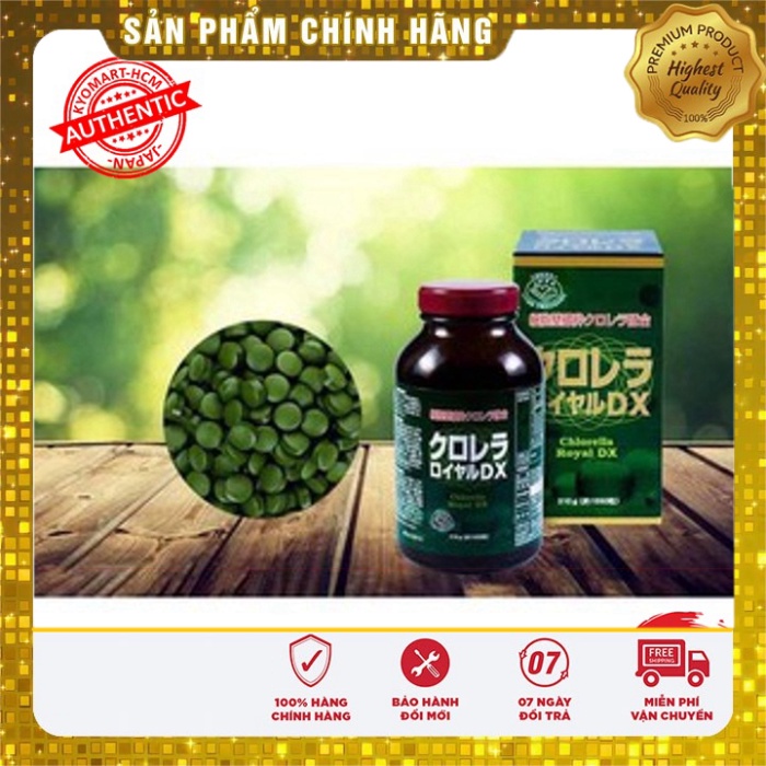 Tảo lục hoàng gia Chlorella Royal DX Nhật Bản 1550 viên