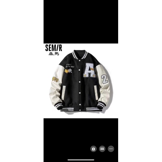Áo bomber unisex cho nam nữ