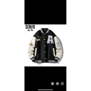 Áo bomber unisex cho nam nữ