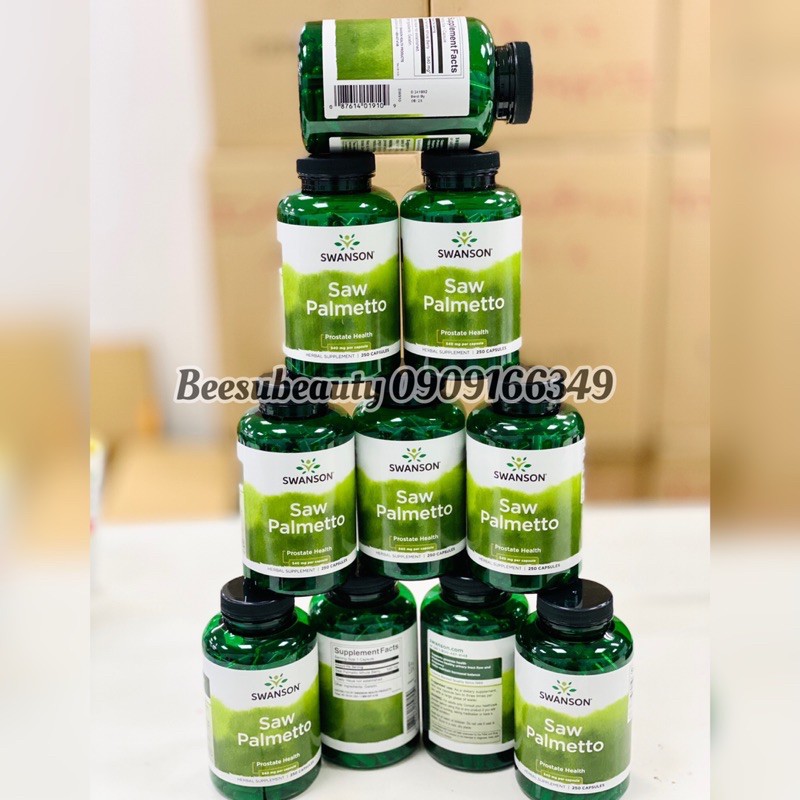 Swanson Saw Palmetto hỗ trợ tuyến tiền liệt 250vien