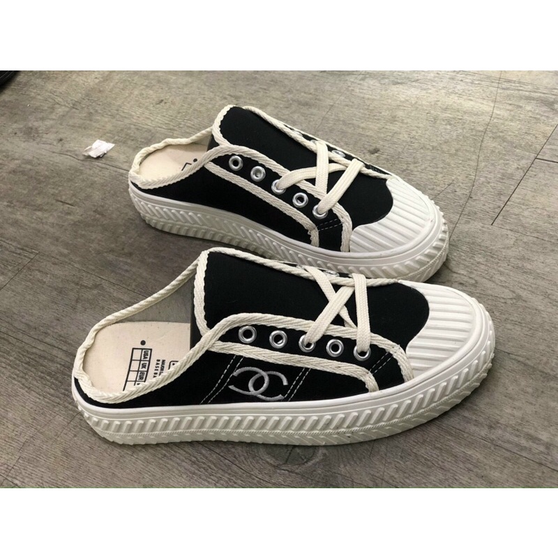 Sục NY/Giày thể thao đạp gót kèm ảnh thật