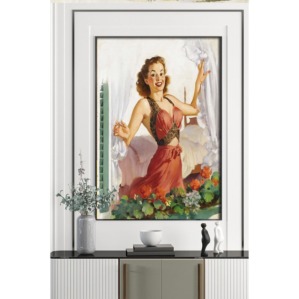 TRANH  TREO TƯỜNG  CỠ ĐẠI - GIÁ RẺ KÈM KHUNG -PHONG CÁCH BẮC ÂU TRỪU TƯỢNG- MELYHOME- TB3FGC107