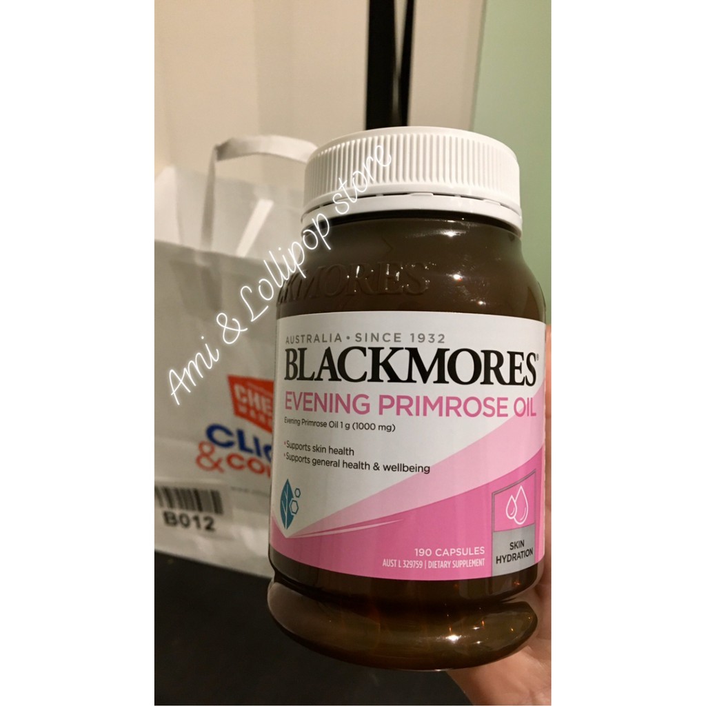 Tinh dầu Hoa anh thảo Blackmores Evening Primrose Oil, Úc