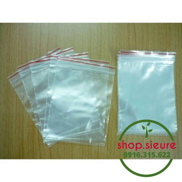 100 túi zipper đựng đồ tiện lợi