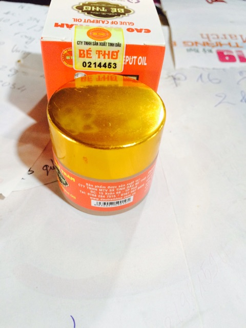 Cao dầu tràm Thông hương