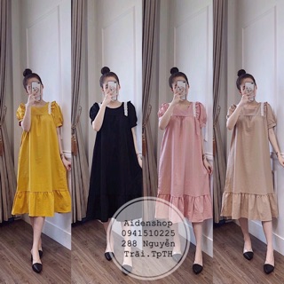 Váy suông đẹp thời trang và bầu bí