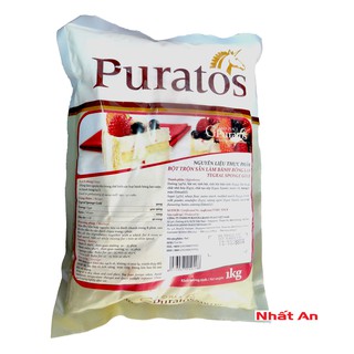 Bột trộn sẵn bánh bông lan Puratos 1kg