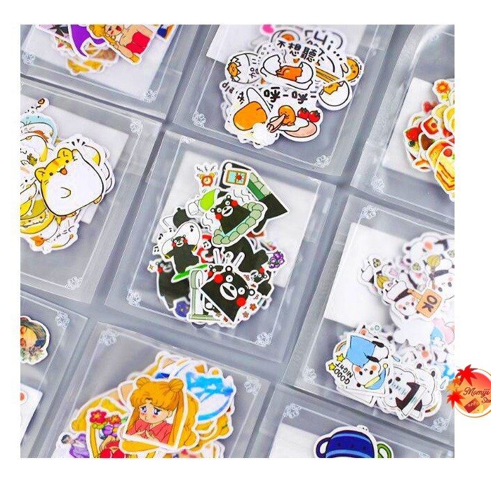 Sticker dán cute trang trí sổ tay điện thoại AOBA-STICKER-04