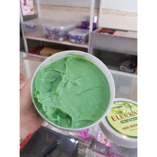 Hấp dầu, ủ lạnh tóc ELECKAR OLIVE 1000ml (Tặng kèm trùm tóc)