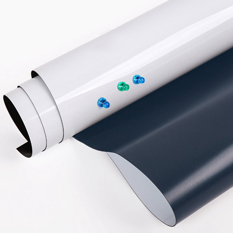 Set 2 Miếng Dán Tường Từ Tính Mềm Mại Dạng Bảng Đen Viết Phấn Có Thể Xóa Được