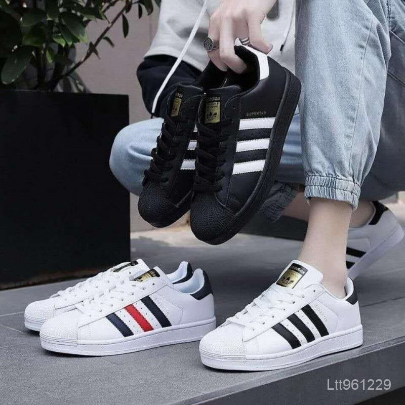 Giày Thể Thao Adidas Mũi Vỏ Sò Chống Trượt Thời Trang Cho Nam Nữ