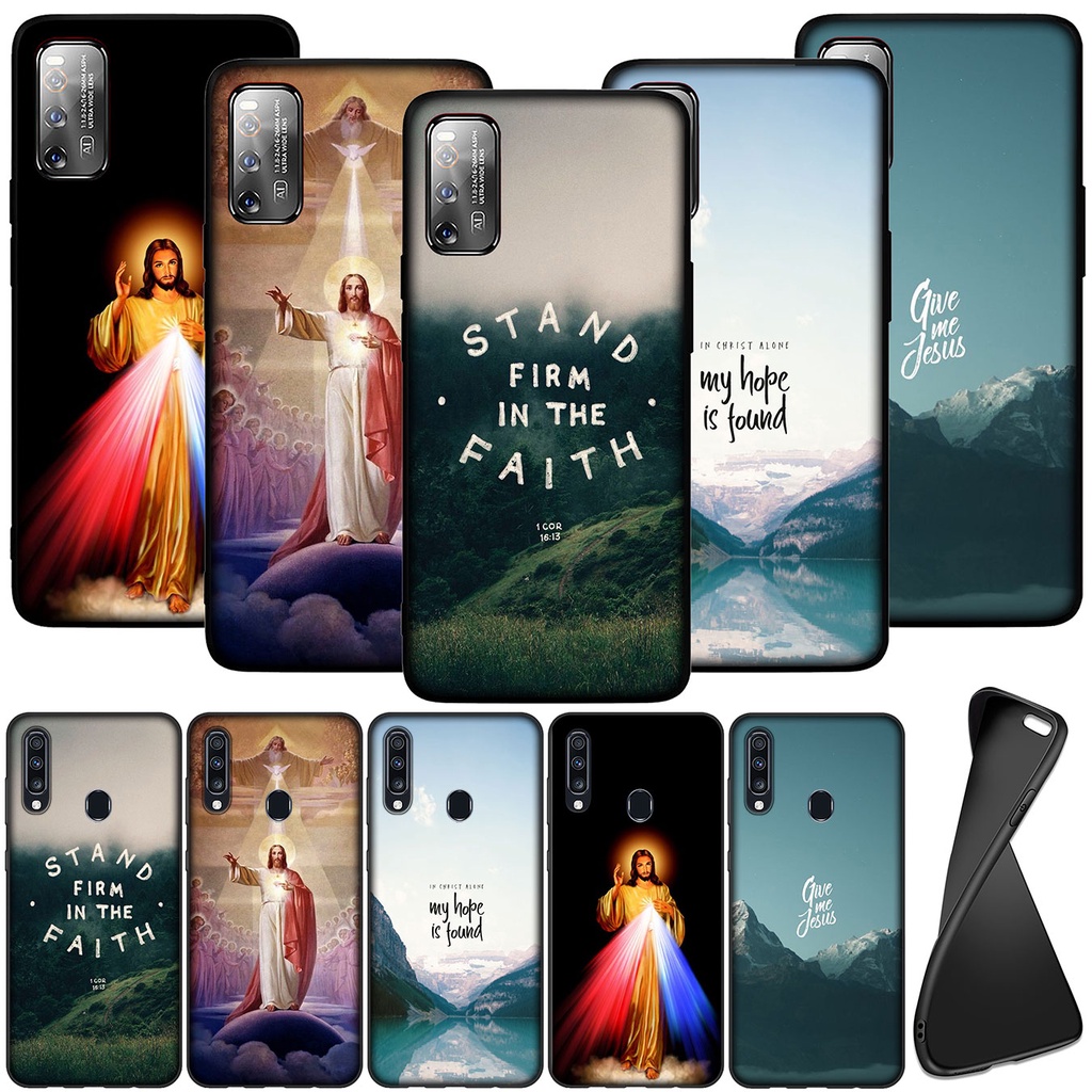 Ốp điện thoại silicon mềm hình chúa jesus cho Samsung Galaxy A02S J2 J4 Core J5 J6 Plus J7 Prime j6+ A42 +