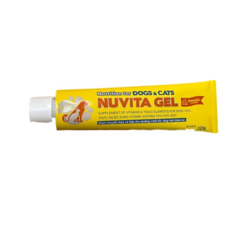 Gel Dinh Dưỡng NUVITA GEL bổ dụng Vitamin và Khoáng Chất cho Chó Mèo