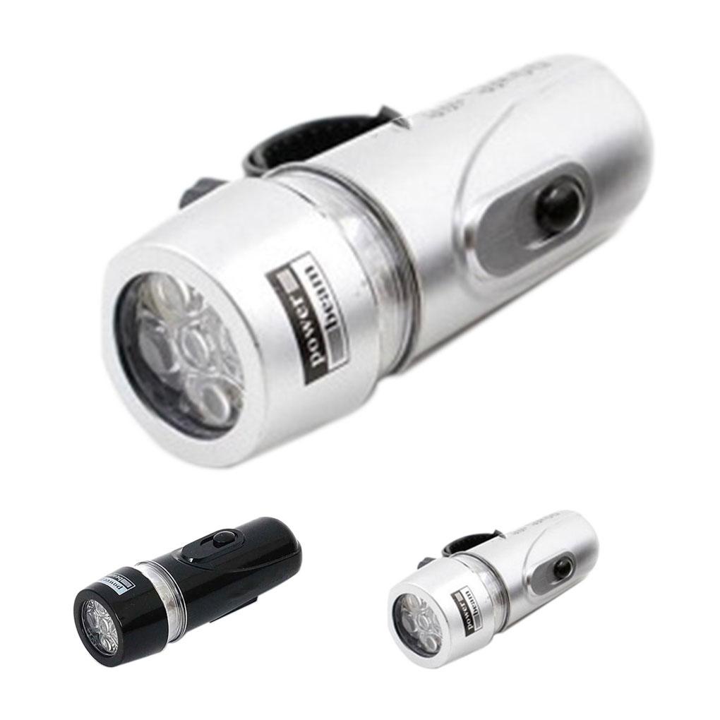 Đèn Pha LED 5 Bóng Chống Thấm Nước Gắn Phía Trước Xe Đạp