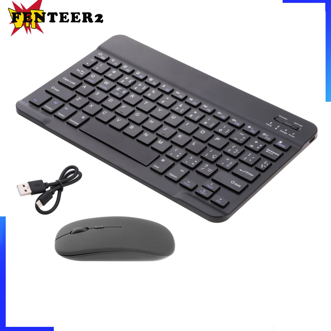 (Fenteer2 3c) Bàn Phím Bluetooth 78 Keys Portugue Cho Laptop