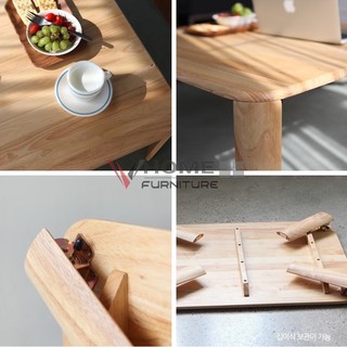BÀN TRÀ CHÂN BÁNH MỲ [Kích thước 32x80x80]