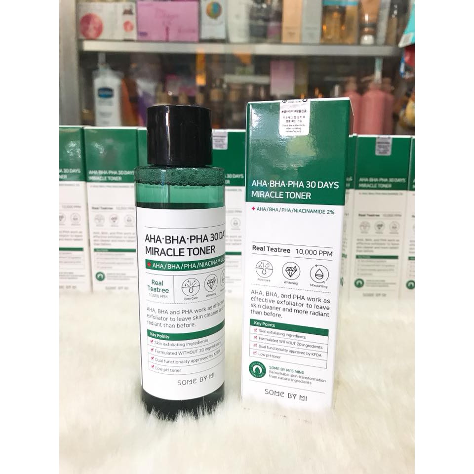 Nước hoa hồng SOME BY MI AHA-BHA-PHA 30 Days Miracle Toner 150ml