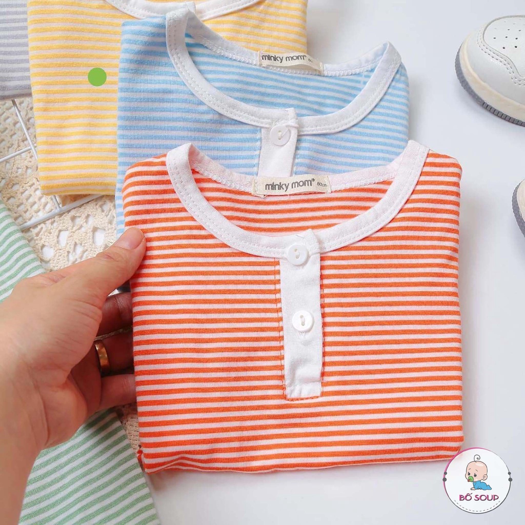 Bộ cộc tay cho bé trai bé gái chất liệu coton cho bé HB KIDS