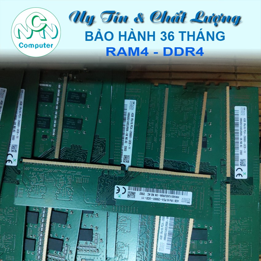 Ram4 DDR4 PC 8GB ⚡ NEW ⚡ Samsung Kingmax Hynix Ram 4 PC, Bus 2400, 2666 4GB 8GB Bảo Hành 36 Tháng