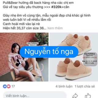 Giày pullbear