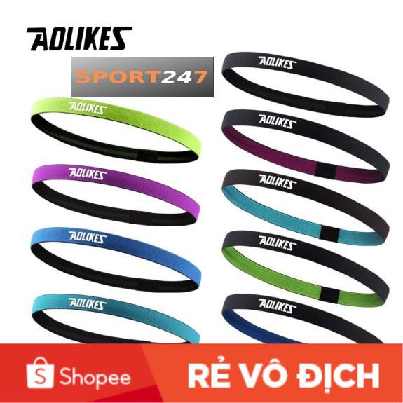 👍Freeship👍 siêu rẻ Băng Trán Thể Thao Nam Nữ Chặn Thấm Mồ Hôi Đầu Cột Tóc AOLIKES hàng cao cấp .