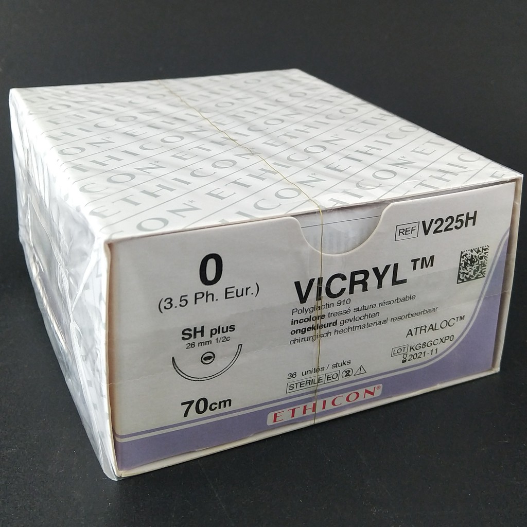 Chỉ phẫu thuật Vicryl 0