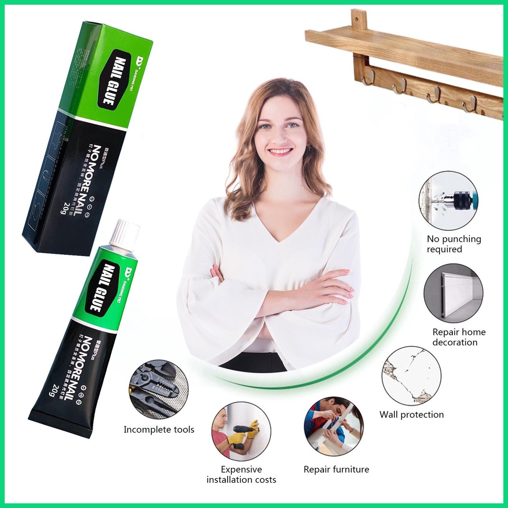 Keo Dán Sứ/Kim Loại Chống Nước Nhanh Khô Độ Bền Cao