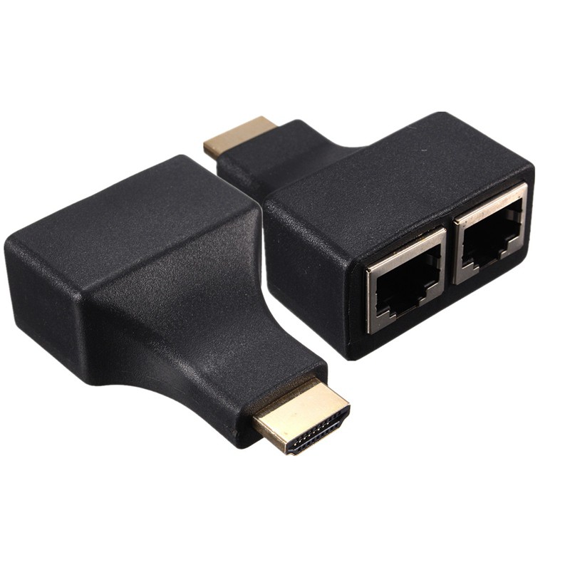 Bộ nối dài HDMI Extender 30m bằng dây lan RJ45