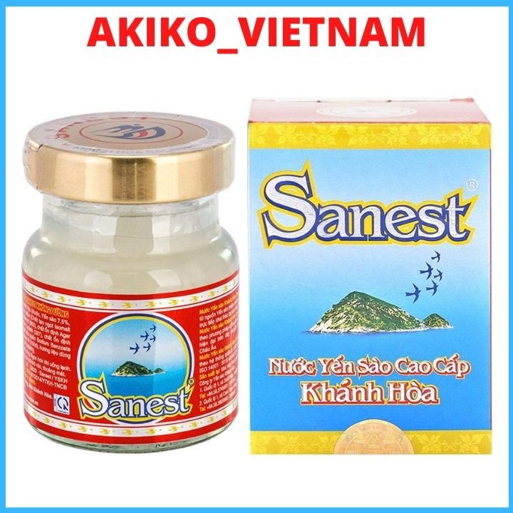 Yến Sào Sanest ❤ FREESHIP ❤ Nước Yến Sào Khánh Hòa Sanest Có Đường Lọ 70ml