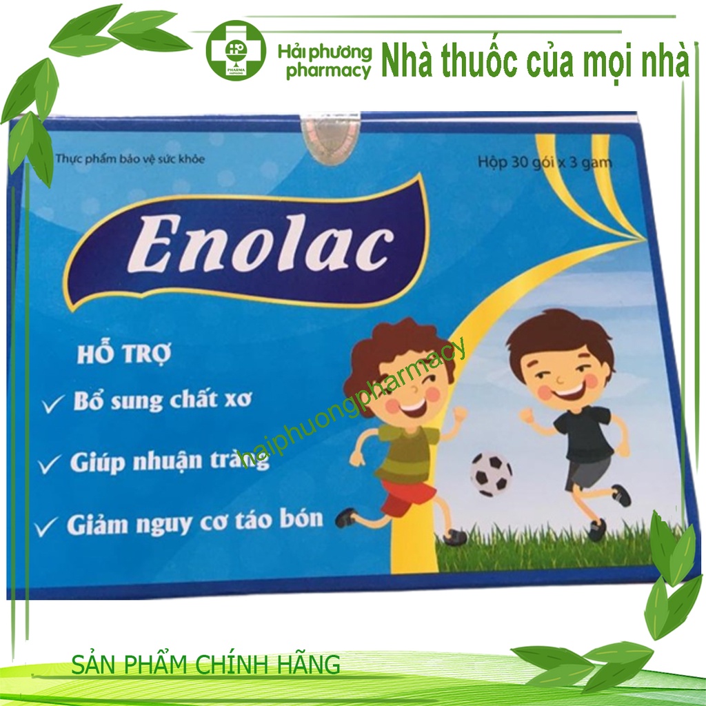 Enolac (CP) - Giúp nhuận tràng và bổ sung chất xơ