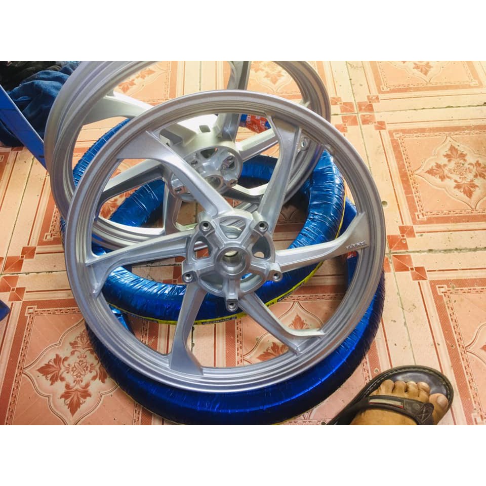 1 Cặp Mâm Yaz Rapido EXCITER 150 Lắp như zin không chế hàng gia công đẹp không ba dớ như mâm rẻ