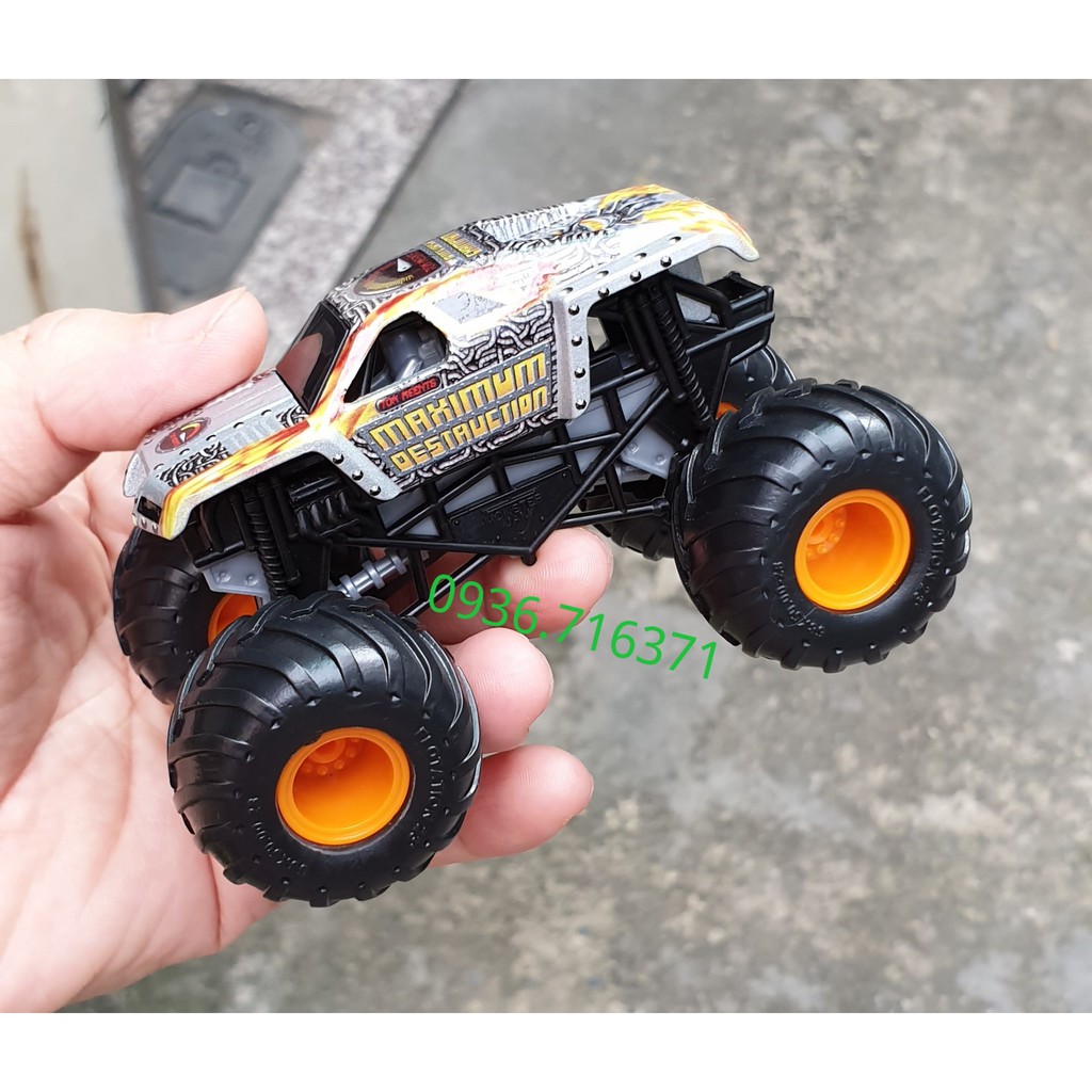 Mô hình xe tải quái vật Monter Jam MJ7 hàng Spin Master Canada