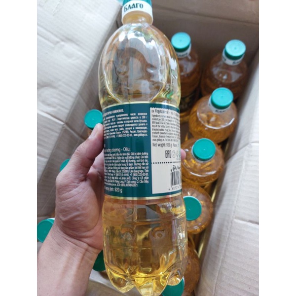 Dầu ăn hướng dương Nga Blago 1lit