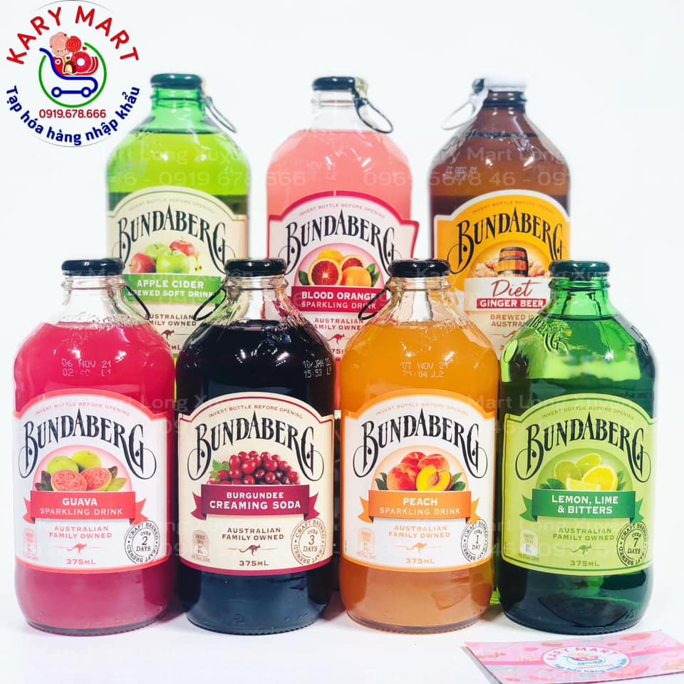 Nước ép Bundaberg Úc (Date 6/10/2021)