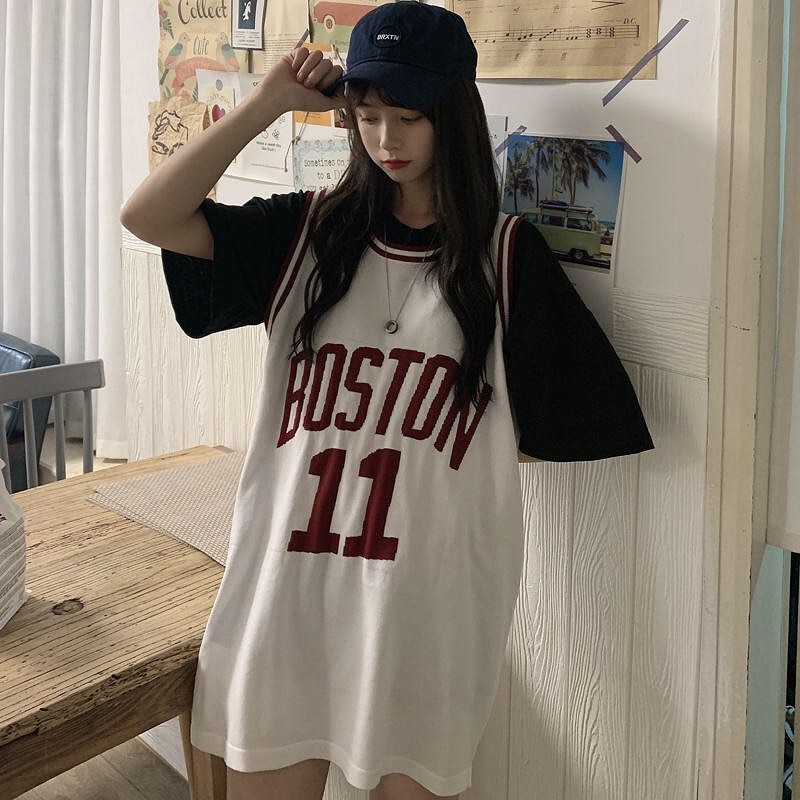 Áo thun tanktop bóng rổ in số