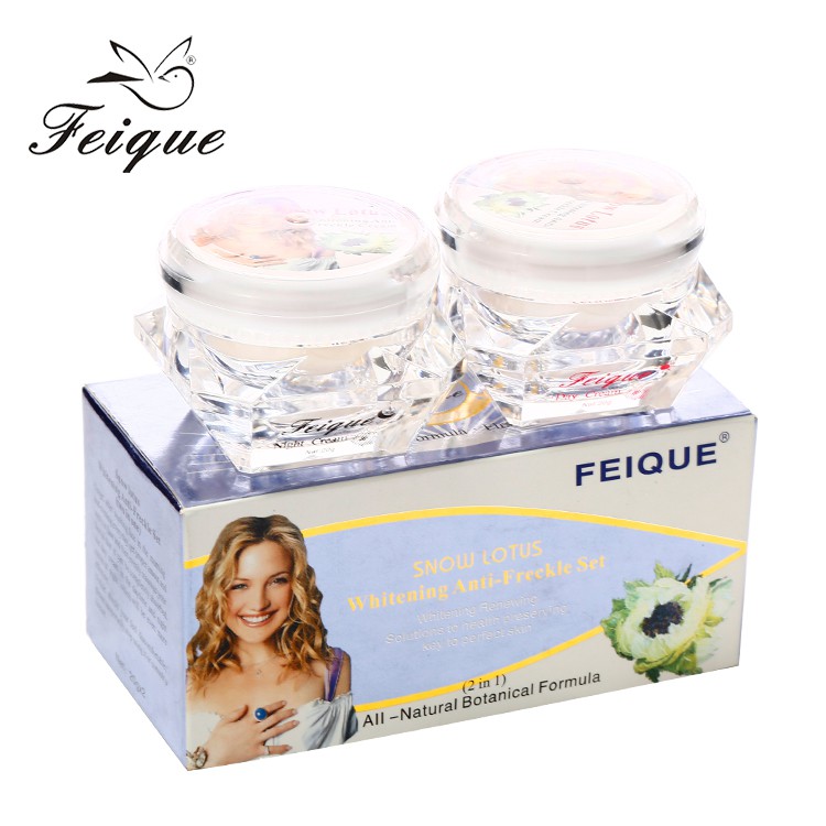 Kem dưỡng ẩm làm trắng da chống nếp nhăn 2 trong 1 Feique