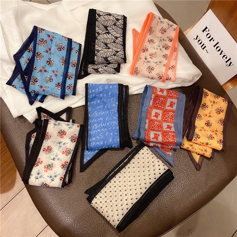 Khăn quàng cổ kiêm dây buộc tóc vintage Hàn Quốc⚡️ 𝐅𝐑𝐄𝐄 𝐒𝐇𝐈𝐏 ⚡️ Sự lựa chọn cho cô nàng Trendy - Mã TB2