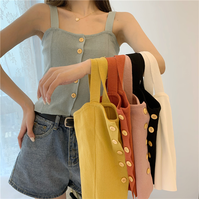 Áo Thun Nữ 2 Dây Ôm Dáng Thời Trang 2021